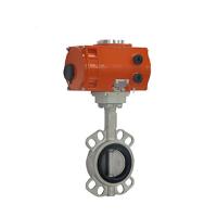 Buy cheap Exid II Bt4 Explosion Proof Electric Actuated Butterfly Valve IP68 Low Pressure product