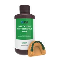 Buy cheap Photosensitive 1kg/Bottle Wax Castable Resin Green For High Precision Printer product
