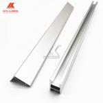 H Beam Extrusion 6063 Aluminium Alloy Profile Matt Silver Color