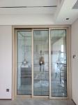 1.2mm-2.5mm Aluminium Glass Sliding Doors , Fly Screen Aluminium Powder Coated