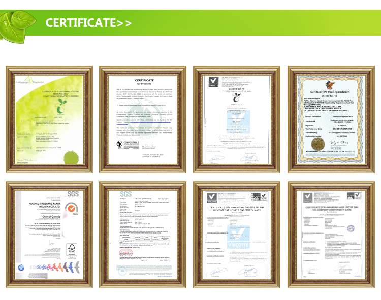 Compostable Mailer Shipping Bags Width 395mm Cornstarch Material