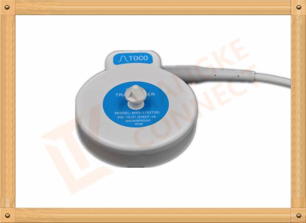 Buy cheap TOCO Pressure Fetal Monitor Transducer 1PX8 Insulated Type With PU Material Cable from wholesalers