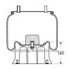 Buy cheap B-3144 Natural Rubber Air Spring/1R13-049 Air Suspension Spring Parts For OEM Piston Steel 4810NP03 2st W01-358-9121 554 from wholesalers
