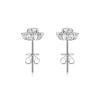 Buy cheap Special Design 18k Lab Grown Diamond Earrings Jewelry Fashion style Round shape diamond Earrings from wholesalers