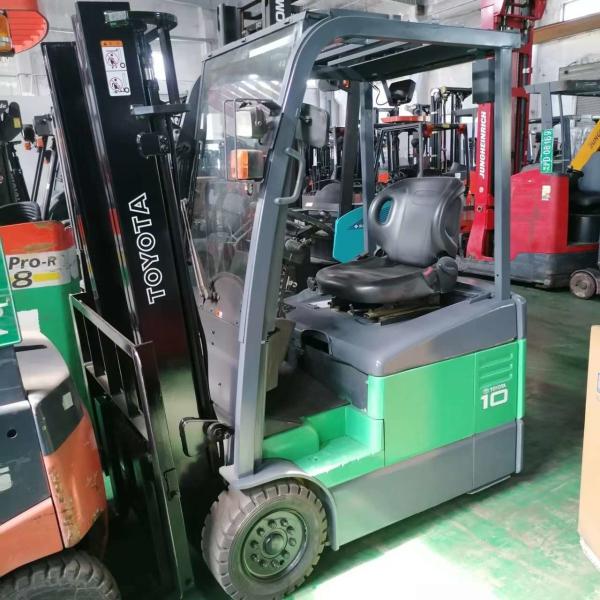 Buy cheap Used Compact Electric ForkliftToyota 7FBE10 Tcm Forklift Engine Power 2 Ton from wholesalers