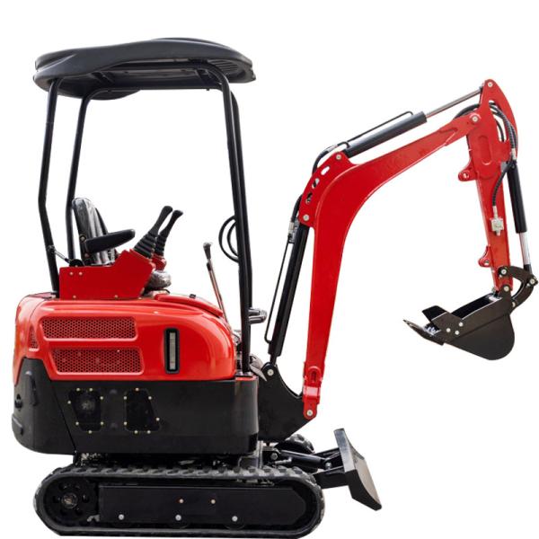 Buy cheap TUV certified Red Mini Crawler Excavator 2000Kg Small Digging Equipment from wholesalers