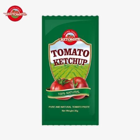 Buy cheap OEM Small Bag Tomato Ketchup 30g Sweet And Sour Taste Pure Natural Flavor ISO HACCP BRC FDAl Standards from wholesalers