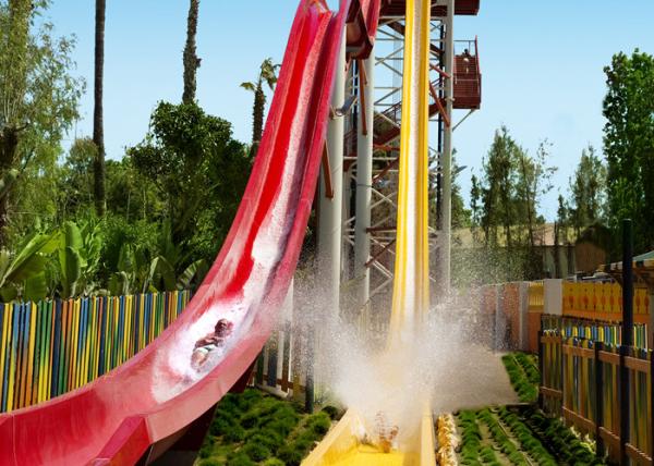 Buy cheap Durable Fiberglass High Speed Slide Amazing Water Parks Around The World Outdoor from wholesalers