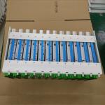 Intelligent Structure 1U Fiber Optic Cable Manager 12 Port Patch Panel OEM