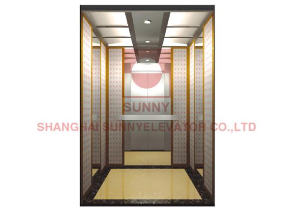 Buy cheap VVVF Gearless Mrl Machine Room Less Elevator 2000kg Load Capacity from wholesalers
