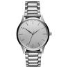 Buy cheap 40mm Silver stainless steel chain my brand name logo custom printed watch from wholesalers