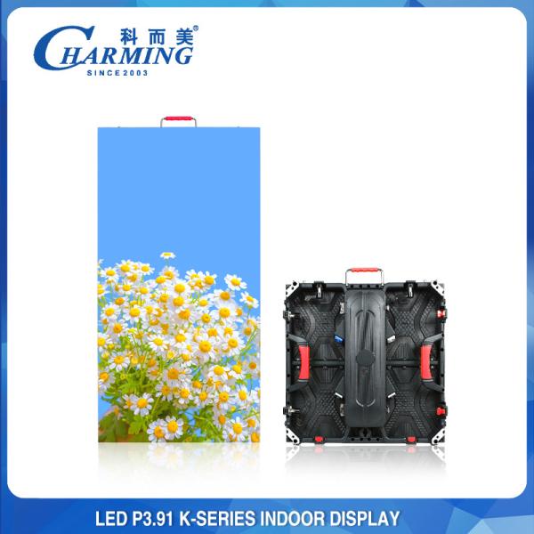Buy cheap Antiwear 256x128 LED Indoor Video Wall 3840HZ P3.91 Anti Collision from wholesalers