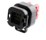 AMPSEAL 8 Way Female Housing Sealed Automotive Connectors 776286-1 4.0mm Pitch 3