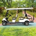 New Energy 6-8 Seater Golf Cart 60v Quiet Lithium Battery Off-Road Tires High