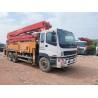 Buy cheap Red and Yellow Used Putzmeister Concrete Pump 38 Meters with Cylinder Type Structure from wholesalers