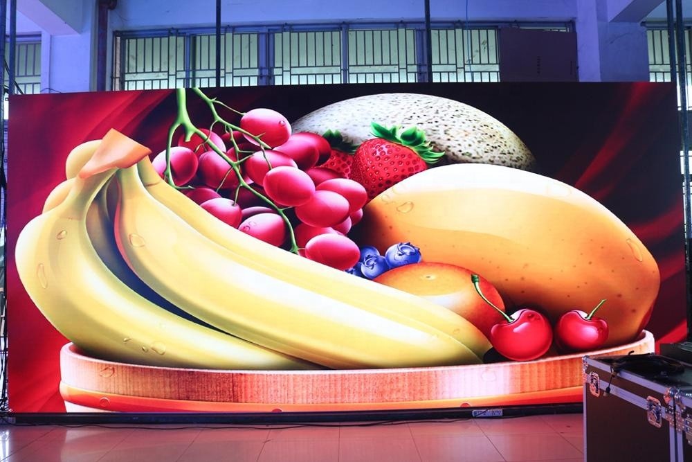 P3.91 P4.81 Indoor Rental LED Screen 1200cd CE RoHS Certificate