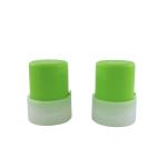 Coffee Capsule Drink Bottle Cap Green White PP Aluminum