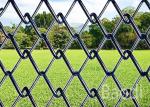 Privacy Fence Panels With Diamond Hole Pattern , Garden Cyclone Wire Fence
