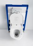 AKB1050 Wall Hung Smart Toilet 980W P Trap Wash Down Flushing