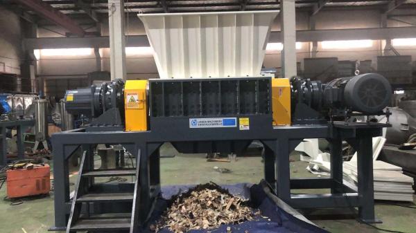 Buy cheap Low Speed 50Hz Tyre Double Shaft Shredder Machine from wholesalers