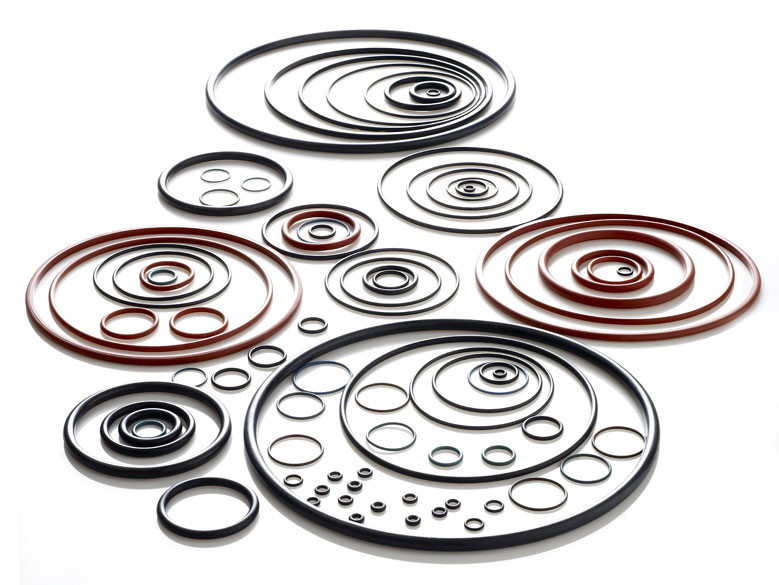 High Performance Silicone Gasket Ring Hot Pressing Molding , Temperature -50℃-200℃