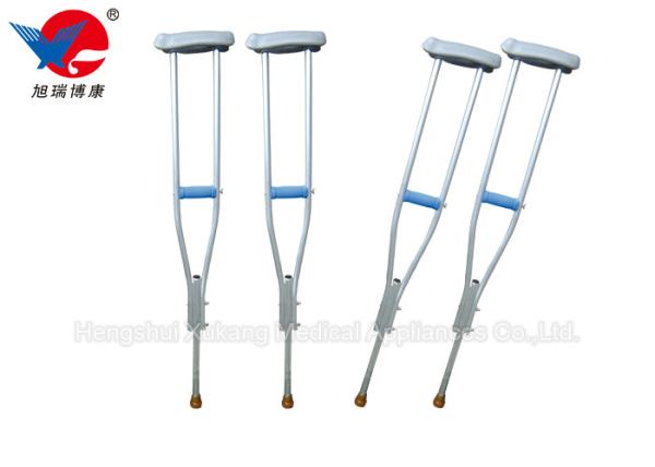 Buy cheap Anti Slip Medical Walking Crutches , Aluminum Alloy Adjustable Walking Cane from wholesalers