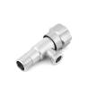 Buy cheap OEM SS201 Brushed Angle Valve Shut Off Angle Stop For Toilets Sink from wholesalers