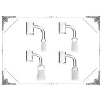 Buy cheap 90 Degree Quartz Banger Nail 14mm Male Female 4MM Thick Base For Glass Oil product