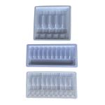 Customized Vacuum Tray Packaging 1ml 2ml 5ml 10ml PET Water Injection Ampoule