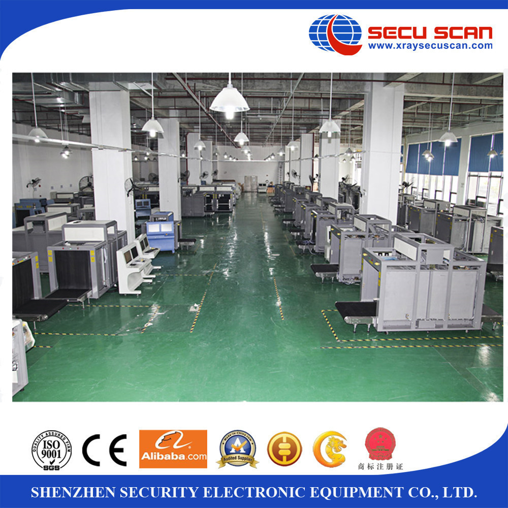 Big Size cargo x ray machine Conveyor Max Load 200kgs 220VAC