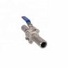 Buy cheap 1000WOG PN16-PN64 Lever With Lock Manual Lengthening Butt Welded Ball Valve Q61F from wholesalers