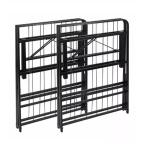 College Apartment Furniture Foldable Metal Bed Frame to Accommodate Customer's