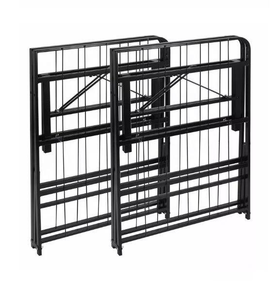 Bedroom Furniture Disassembled Metal Bed for Modern Luxury Folding Queen Bed