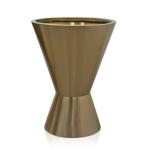 Custom gold metal wedding flower stand pot wedding decoration