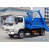 Buy cheap 4m3 swing arm Garbage Container Truck Dongfeng 4x2 Drive 2 Axles 102hp from wholesalers