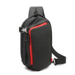 Dacron Oxford Cloth Chest Sling Bags Crossbody Sling Backpack 0.45kg