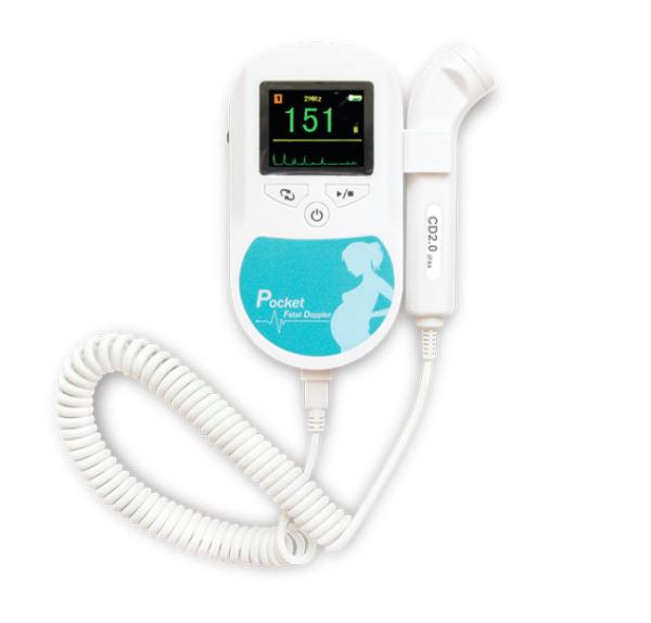 Buy cheap 1 BPM Portable Medical Fetal Doppler 2.0MHz Automatic Shutdown Crooked Probe Structure from wholesalers