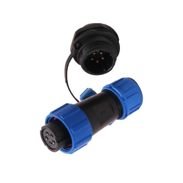 Buy cheap M25 Waterproof Power Connector SP13 5 Pin Male Female Connector from wholesalers