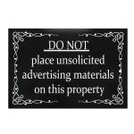 Buy cheap Custom Glarefree Safety PVC Outdoor Signs Black UV Printing 2mm 3mm from wholesalers