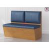 Buy cheap Waterproof Laminate PU Leather Upholstered Restaurant Booth 3.8cbm from wholesalers