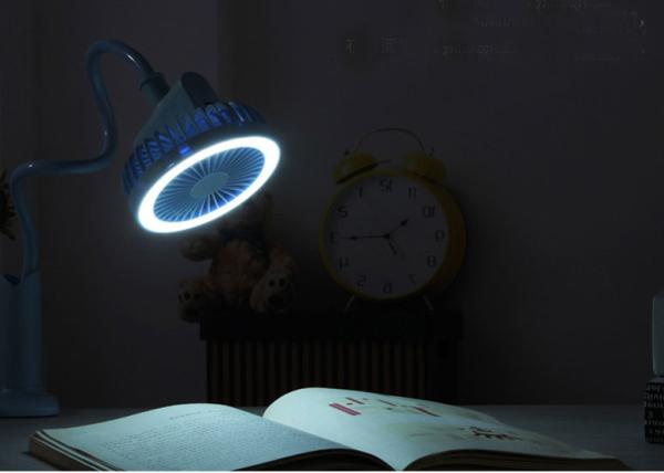 Buy cheap Clip desk lamp fan rechargeable baby car clip fan mini clip on fan with led light from wholesalers