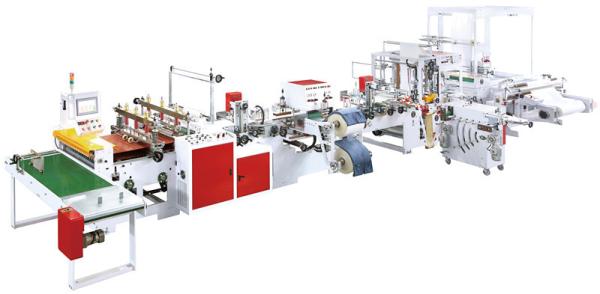 Buy cheap Multifunction Euro Three Side Sealing Bag Making Machine 80pcs/min from wholesalers
