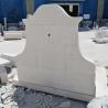 Buy cheap BLVE Simple Marble Big Wall Fountain White Stone Carving Garden Fountain Modern French Outdoor Decoration from wholesalers
