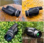 13x50 Mobile Phone Monocular Telescope Nitrogen Filled Waterproof For Field