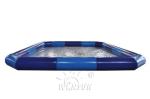 Buy cheap Blue Color Large Inflatable Swimming Pool / Airtight Pool For Kids from wholesalers