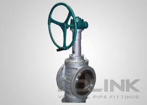 China Twin Seal Double Block & Bleed Plug Valve DBB Cast Steel Flanged on sale