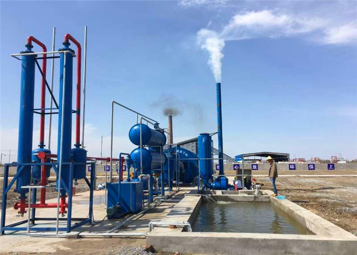 20ton Continuous Pyrolysis Recycle Waste Tyre/Plastic/Rubber To Oil Equipment