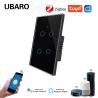 Buy cheap 118*74mm Tempered Glass Panel Brazil Vietam Tailand Standard Zigbee Smart Switch 4Gang 5W - 600W Tuya Zigbee Switch from wholesalers