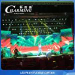 Anti Collision Flexible LED Screen Wall Windproof No Flicker