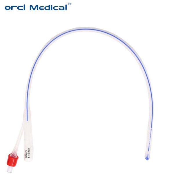 Buy cheap Customized Silicone Foley Catheter 2 Way Urinary Catheter OEM ODM from wholesalers
